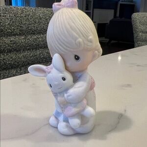 Jonathan & David Figurine with Bunny